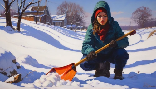 snow shovel,snow removal,snow scene,scythe,winter service,female worker,woman holding gun,winterblueher,woman with ice-cream,russian winter,avalanche protection,shovels,cold saw,heather winter,hard winter,eskimo,girl with gun,woman playing,the cold season,hand shovel,Conceptual Art,Fantasy,Fantasy 15