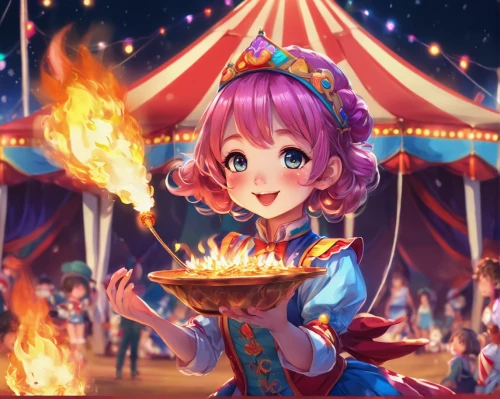 rem in arabian nights,winter festival,circus stage,circus show,circus,fire artist,festival,fire eater,doll's festival,fire-eater,circus tent,circus animal,knight festival,fire angel,fire background,village festival,fire master,fire cherry,spring festival,fire devil,Illustration,Japanese style,Japanese Style 02