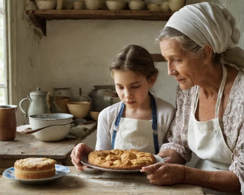 woman holding pie,girl in the kitchen,girl with bread-and-butter,provencal life,cookware and bakeware,madeleine,soda bread,viennese cuisine,southern cooking,schnecken,gingerbread maker,homeopathically,zeppole,care for the elderly,grandmother,food and cooking,baking bread,cornmeal salty biscuits,apple pie with coffee,choux pastry,Photography,Documentary Photography,Documentary Photography 21