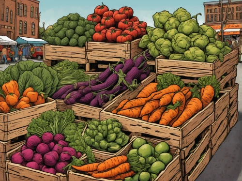 market vegetables,farmers market,farmer's market,market fresh vegetables,vegetable market,colorful vegetables,fresh vegetables,colored pencil background,crate of vegetables,vegetables landscape,fruit market,eastern market,market,shopping cart vegetables,greengrocer,the market,mirepoix,fruits and vegetables,farmers local market,fresh produce,Illustration,Vector,Vector 15