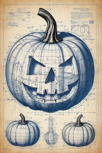 jack-o'-lantern,calabaza,jack o'lantern,jack o lantern,jack-o-lantern,blueprint,halloween illustration,retro halloween,halloween poster,cucurbit,blueprints,pumkin,decorative pumpkins,halloween background,gourd,halloween pumpkin,halloween vector character,jack-o'-lanterns,halloweenchallenge,witch's hat icon,Unique,Design,Blueprint