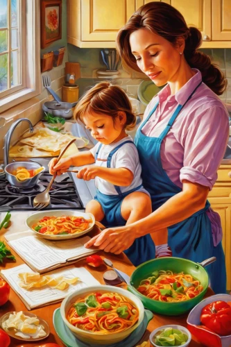 girl in the kitchen,sicilian cuisine,food preparation,domestic life,food and cooking,homemaker,cooking book cover,domestic,italian food,italian cuisine,pizza topping,cookware and bakeware,cookery,mediterranean cuisine,italian painter,kitchen work,oil painting on canvas,housewife,cooking utensils,linguine,Conceptual Art,Daily,Daily 28