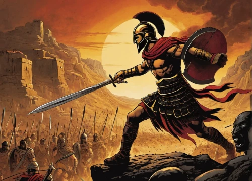 sparta,rome 2,heroic fantasy,wall,spartan,massively multiplayer online role-playing game,biblical narrative characters,gladiator,the roman centurion,black warrior,bactrian,thymelicus,gladiators,aztecs,warlord,thracian,warrior east,elaeis,barbarian,warriors,Illustration,Children,Children 02