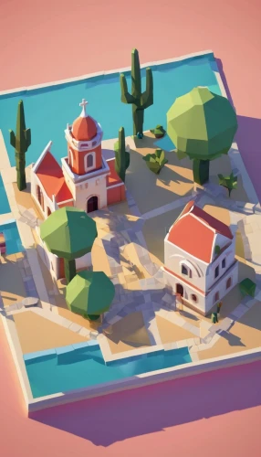 low poly,low-poly,isometric,hacienda,resort town,blocks of houses,collected game assets,3d render,seaside resort,small poly,villages,3d mockup,3d model,development concept,popeye village,houses,small house,small towns,seaside country,sandbox,Unique,3D,Low Poly