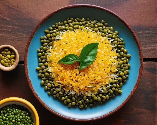 mung bean,freekeh,mung beans,lemon basil,split pea,creamed corn,saffron rice,corn salad,gremolata,bee pollen,dal,persian lime,iranian cuisine,fenugreek,lemon rice,moong bean,amaranth grain,soybean oil,couscous,amaranth,Illustration,Realistic Fantasy,Realistic Fantasy 12