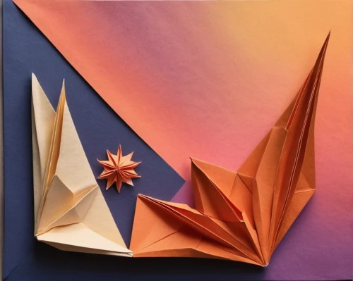 folded paper,paper art,origami paper plane,origami,origami paper,construction paper,3-fold sun,abstract shapes,low poly,polygonal,facets,orange floral paper,three dimensional,low-poly,art paper,fold,abstract artwork,japanese wave paper,abstract design,penrose,Unique,Paper Cuts,Paper Cuts 02