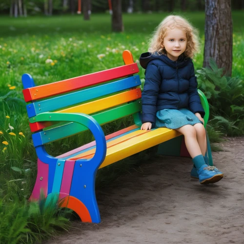 park bench,outdoor bench,wooden bench,garden bench,child in park,outdoor play equipment,wood bench,bench,red bench,child is sitting,child's frame,benches,bench chair,girl sitting,man on a bench,school benches,girl and boy outdoor,kids' things,street furniture,child portrait,Art,Classical Oil Painting,Classical Oil Painting 12