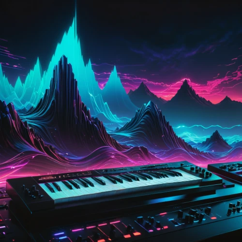 synthesizers,synthesizer,electric piano,digital piano,music keys,80s,musical background,keyboards,electronic music,synthesis,80's design,midi,music background,neon ghosts,synclavier,electronic,electronic keyboard,piano,futuristic landscape,pianos,Photography,General,Natural