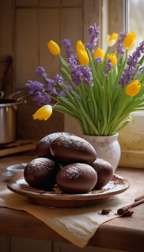 spring pancake,easter bread,edible flowers,still life of spring,colorful sorbian easter eggs,sorbian easter eggs,easter pastries,cress bread,swede cakes,lebkuchen,food styling,buckwheat flour,aniseed biscuits,whole-wheat flour,bread eggs,mystic light food photography,almond bread,cookware and bakeware,finnish nut bread,bread recipes,Conceptual Art,Sci-Fi,Sci-Fi 22
