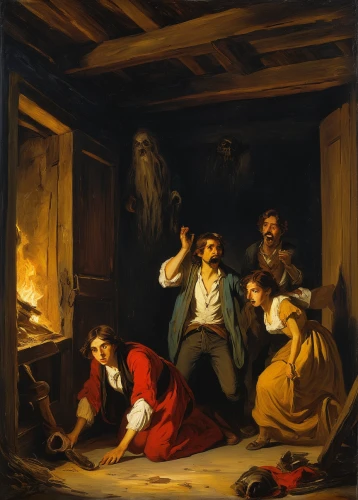 samaritan,bougereau,the death of socrates,candlemas,church painting,the occasion of christmas,the magdalene,night scene,the sale,birth of christ,dornodo,charity,nativity,partiture,nativity of jesus,contemporary witnesses,holy family,christmas scene,winemaker,pilgrims,Art,Classical Oil Painting,Classical Oil Painting 08