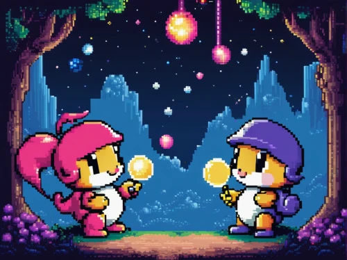 fairy lanterns,pixel art,fairy world,fairy forest,fairy galaxy,adventure game,magical adventure,star balloons,fairy village,game illustration,pixaba,mid-autumn festival,game art,fireflies,balloon trip,retro frame,apple pair,friendly punch,retro background,fairy stand,Unique,Pixel,Pixel 02