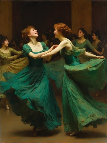 dancers,whirling,dance of death,square dance,danse macabre,bougereau,dance,dervishes,waltz,dancing,ballroom dance,to dance,folk-dance,allegro,dance club,the ball,modern dance,concert dance,young women,latin dance,Art,Classical Oil Painting,Classical Oil Painting 44