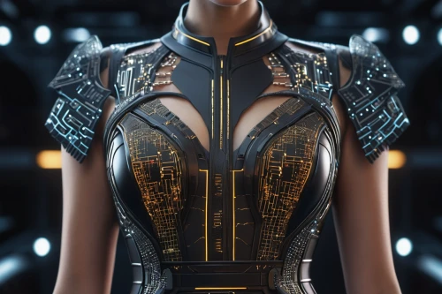 katniss,bodice,valerian,embellished,biomechanical,latex clothing,costume design,corset,futuristic,metropolis,ballistic vest,armour,wearables,breastplate,cuirass,bolero jacket,sheath dress,scifi,harnessed,symetra,Photography,General,Sci-Fi