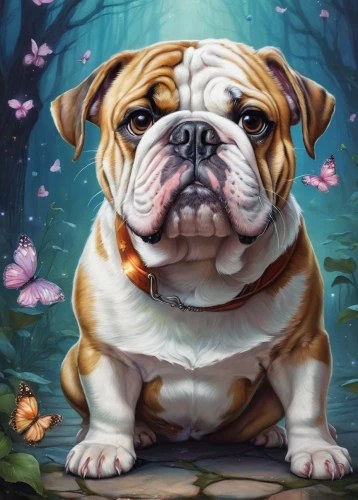 dwarf bulldog,english bulldog,bulldog,white english bulldog,peanut bulldog,old english bulldog,continental bulldog,renascence bulldogge,toy bulldog,dorset olde tyme bulldogge,australian bulldog,shar pei,olde english bulldogge,dog illustration,valley bulldog,british bulldogs,the french bulldog,dogue de bordeaux,french bulldog,pet portrait,Illustration,Abstract Fantasy,Abstract Fantasy 11