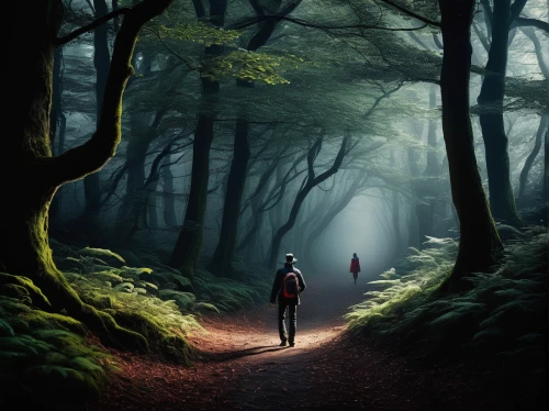 forest path,forest walk,the mystical path,forest road,the path,photo manipulation,enchanted forest,hiking path,the forest,the woods,germany forest,hollow way,forest background,forest of dreams,pathway,photomanipulation,photoshop manipulation,in the forest,fantasy picture,forest landscape,Photography,Black and white photography,Black and White Photography 01