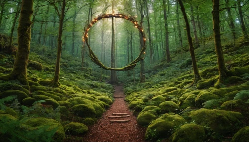 stargate,the mystical path,forest path,enchanted forest,elven forest,forest of dreams,tree top path,fantasy picture,fairy forest,photo manipulation,fairytale forest,heaven gate,photoshop manipulation,the path,the forest,photomanipulation,environmental art,dream catcher,green forest,holy forest,Conceptual Art,Daily,Daily 06