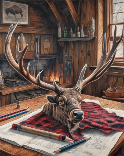 buffalo plaid antlers,buffalo plaid deer,buffalo plaid red moose,buffalo plaid reindeer,buffalo plaid bear,buffalo plaid paper,buffalo plaid,moose antlers,christmas buffalo plaid,buffalo plaid caravan,bull moose,buck antlers,antler velvet,antler,buffalo plaid christmas,buffalo plaid rocking horse,moose,bull elk resting,caribou,elk,Conceptual Art,Daily,Daily 17