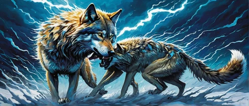 two wolves,wolf couple,wolves,howling wolf,canis lupus tundrarum,canis lupus,wolfdog,werewolves,tamaskan dog,posavac hound,constellation wolf,european wolf,wolf,nine-tailed,vulpes vulpes,kelpie,coyote,predators,canidae,temperowanie,Unique,Paper Cuts,Paper Cuts 01
