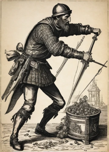 advertising figure,winemaker,the roman centurion,st martin's day,middle ages,the middle ages,eur,protective clothing,grenadier,tartarstan,thames trader,shrovetide,tinsmith,épée,blacksmith,tradesman,roman soldier,bitcoin mining,two-handled sauceboat,quarterstaff,Illustration,Black and White,Black and White 27