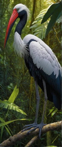 ivory-billed woodpecker,swainson tucan,white-naped crane,black-billed stork,platycercus,cassowary,pteroglossus aracari,toco toucan,ramphastos,tropical bird,leuconotopicus,anatidae,platycercus elegans,pyrrhocorax graculus,demoiselle crane,reconstruction,crane-like bird,emberizidae,riodinidae,pteroglosus aracari,Illustration,Realistic Fantasy,Realistic Fantasy 06