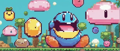 pixaba,kirby,pixel art,easter background,android game,easter banner,pixel cells,april fools day background,game art,birthday banner background,collected game assets,lots of eggs,fairy penguin,cartoon video game background,kawaii snails,pixels,bird bird kingdom,frog background,bird kingdom,spring background,Unique,Pixel,Pixel 02