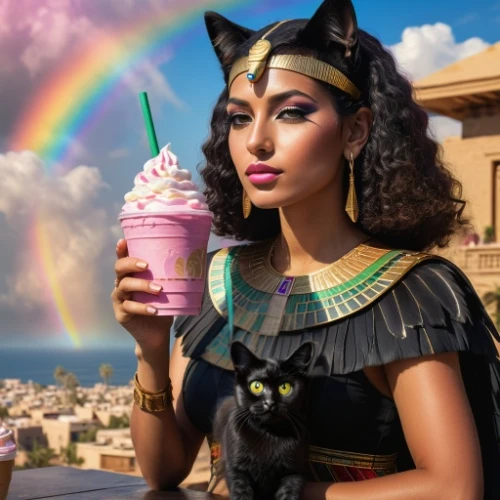 cleopatra,egyptian,nyan,kat,cat coffee,egyptians,woman with ice-cream,ancient egyptian girl,ancient egyptian,pharaoh,ancient egypt,egyptology,fantasy picture,egypt,egyptian temple,sphynx,pyrrhula,sphinx pinastri,pharaonic,unicorn and rainbow