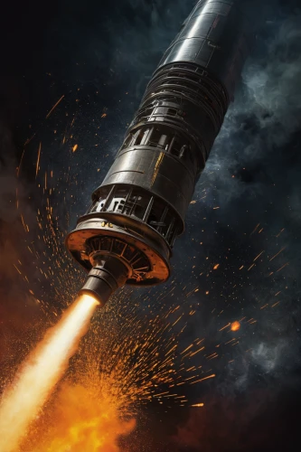 spacecraft,sci fiction illustration,spark plug,detonator,dreadnought,deep-submergence rescue vehicle,cg artwork,soyuz rocket,rocket ship,rotating beacon,mars probe,pillar of fire,the white torch,turrets,searchlights,flaming torch,drillship,bolt-004,soyuz,asteroid,Illustration,Paper based,Paper Based 18