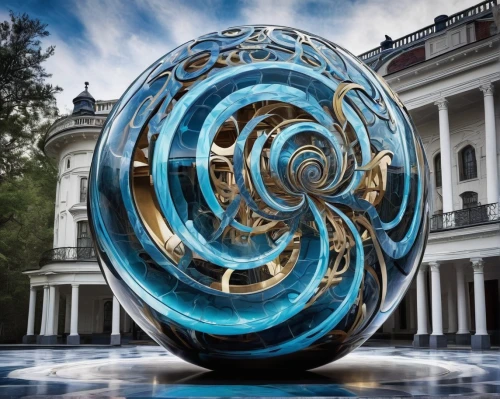 swirly orb,armillary sphere,glass sphere,big marbles,kinetic art,orb,torus,swirling,spiral background,time spiral,nest easter,glass ball,swirls,steel sculpture,spirit ball,swirl,spiral,giant soap bubble,swiss ball,gyroscope,Conceptual Art,Sci-Fi,Sci-Fi 24