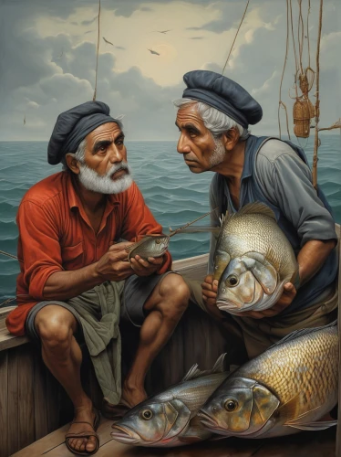 fishermen,fishmonger,commercial fishing,forage fish,fish-surgeon,marine scientists,sea foods,sea food,types of fishing,fresh fish,fish market,fisherman,fish supply,two fish,salted fish,fish herring,soused herring,conversation,fishing,fishing classes,Conceptual Art,Daily,Daily 14