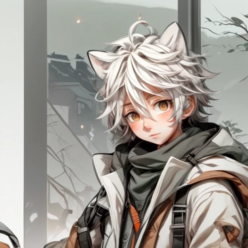 child fox,silver fox,christmas banner,cute fox,easter banner,wolf couple,cat child,little fox,domestic short-haired cat,gray kitty,silver tabby,cat ears,adorable fox,monsoon banner,kitsune,fox,a fox,two wolves,furry,loud crying
