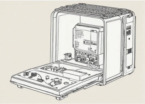 computer case,digital safe,barebone computer,e-book reader case,portable electronic game,compartments,hard disk drive,camera illustration,compact cassette,tape drive,portable communications device,compartment,nintendo gameboy,switch cabinet,microcassette,e-reader,vending machine,game boy console,gameboy,portable stove,Illustration,Vector,Vector 10