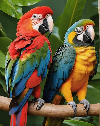 couple macaw,macaws of south america,parrot couple,macaws,macaws blue gold,fur-care parrots,sun conures,parrots,rare parrots,tropical birds,passerine parrots,colorful birds,edible parrots,rainbow lorikeets,light red macaw,blue and yellow macaw,macaw hyacinth,beautiful macaw,scarlet macaw,blue macaws,Illustration,Children,Children 02