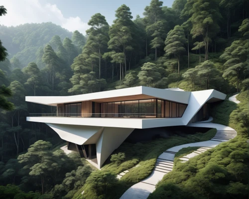 house in the mountains,house in mountains,dunes house,futuristic architecture,asian architecture,house in the forest,japanese architecture,cubic house,modern house,modern architecture,chinese architecture,timber house,cube house,roof landscape,luxury property,frame house,beautiful home,eco-construction,tropical house,futuristic landscape,Conceptual Art,Fantasy,Fantasy 10
