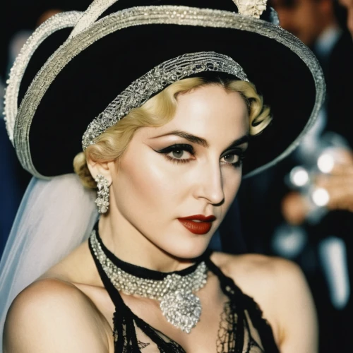 madonna,dita,roaring twenties,roaring 20's,aging icon,vintage fashion,vintage woman,gena rolands-hollywood,fashionista from the 20s,hat retro,marylin monroe,hat vintage,queen,vintage women,vintage makeup,great gatsby,dita von teese,vintage style,twenties,the hat of the woman,Photography,Documentary Photography,Documentary Photography 02