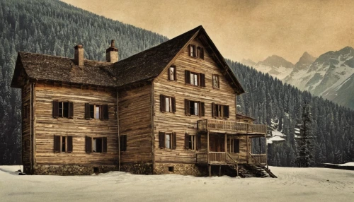 house in mountains,winter house,house in the mountains,half-timbered house,wooden house,snow house,creepy house,lonely house,mountain hut,abandoned house,log home,house in the forest,old house,the cabin in the mountains,witch house,ancient house,wooden houses,log cabin,half-timbered,witch's house,Art,Artistic Painting,Artistic Painting 47