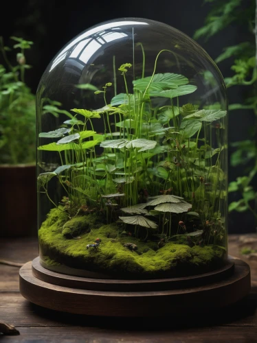 terrarium,glass sphere,lensball,snow globes,aquarium decor,snowglobes,fishbowl,herbal cradle,glass jar,yard globe,round window,botanical frame,magical pot,greenhouse effect,wooden mockup,will free enclosure,fern plant,3d mockup,glass ball,plants growing,Photography,Documentary Photography,Documentary Photography 10