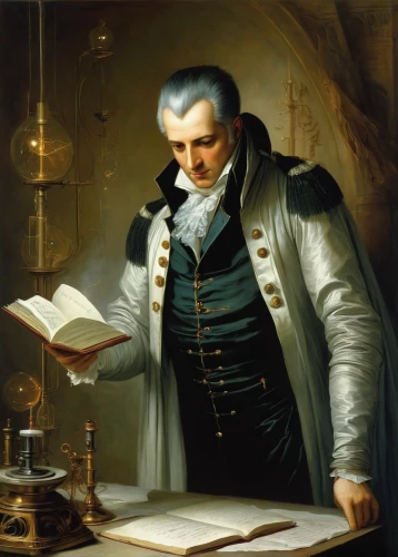 alessandro volta,theoretician physician,watchmaker,scientific instrument,clockmaker,admiral von tromp,physician,naval architecture,game illustration,meticulous painting,covid doctor,robert duncanson,hygrometer,man with a computer,sebastian pether,charles cháplin,astronomer,naval officer,lev lagorio,magnetic compass,Illustration,Realistic Fantasy,Realistic Fantasy 16