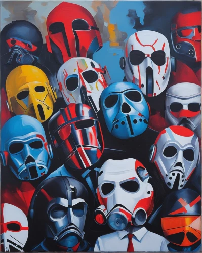 tribal masks,masks,hockey mask,halloween masks,african masks,skulls,covid-19 mask,helmets,skull mask,comedy tragedy masks,skull racing,balaclava,scull,multicolor faces,day of the dead icons,anonymous mask,crossbones,mask,respirators,fawkes mask,Illustration,Realistic Fantasy,Realistic Fantasy 24