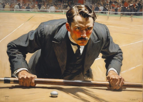 real tennis,first-class cricket,casement,baseball umpire,english billiards,american baseball player,sportsman,frontenis,1926,carom billiards,traditional sport,cricket umpire,hammer throw,épée,croquet,cue stick,1925,racket,sports collectible,1921,Art,Classical Oil Painting,Classical Oil Painting 12