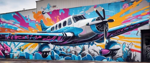 north american p-51 mustang,air new zealand,cessna 310,cessna 421,bristol,hudson wasp,cessna 402,cessna,light aircraft,cessna 404 titan,cessna 210,cessna 206,cessna 182,cessna 185,supermarine spitfire,graffiti art,grumman f6f hellcat,propeller plane,aviation,pilatus pc-12,Conceptual Art,Graffiti Art,Graffiti Art 07