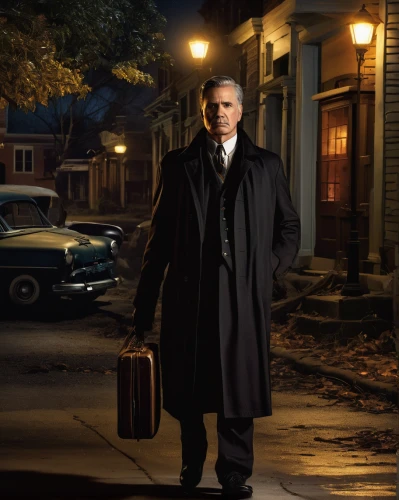hitchcock,overcoat,the stake,ironweed,leather suitcase,halloween and horror,amc spirit,luther,rear window,detective,transporter,lee child,briefcase,suitcase,halloween 2019,halloween2019,television character,hitch,bellboy,ford prefect,Illustration,Realistic Fantasy,Realistic Fantasy 22