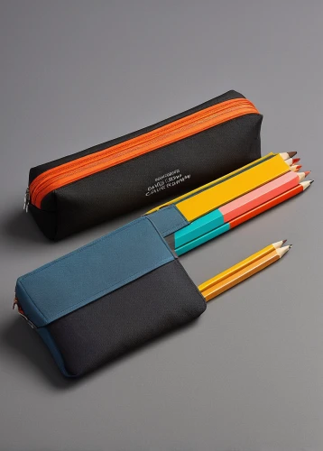 pencil cases,pencil case,writing instrument accessory,kraft notebook with elastic band,office stationary,pencil battery,glasses case,stationery,writing utensils,black pencils,school items,pen box,colourful pencils,drawing pad,stylus,office supplies,writing accessories,desk organizer,writing pad,pencil icon,Conceptual Art,Oil color,Oil Color 16