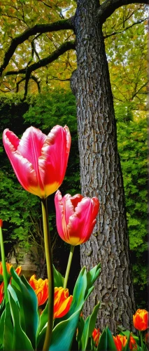 wild tulips,two tulips,tulip background,tulip branches,tulip flowers,turkestan tulip,orange tulips,red tulips,pink tulips,tulips,tulip blossom,parrot tulip,wild tulip,tulip festival,tulip tree,siam tulip,tulip bouquet,splendor of flowers,pink tulip,tulipa,Illustration,Realistic Fantasy,Realistic Fantasy 33