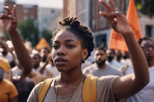 black lives matter,afroamerican,black women,raised hands,atlanta,harlem,marching,orange,protesting,afro-american,juneteenth,afro american girls,waving,beautiful african american women,hands up,arms outstretched,black power button,bough,baltimore,rising up,Photography,General,Commercial