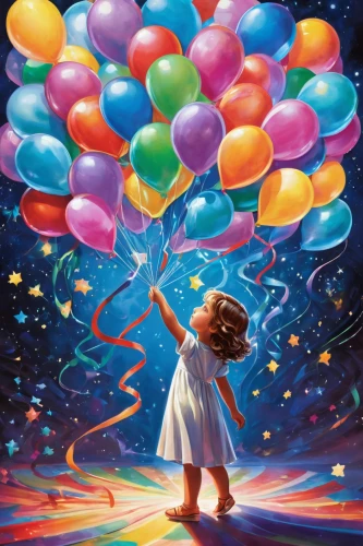 little girl with balloons,colorful balloons,happy birthday balloons,balloon,balloons,balloons mylar,rainbow color balloons,star balloons,balloons flying,baloons,balloon with string,blue balloons,red balloon,birthday balloons,balloon trip,corner balloons,ballon,ballooning,pink balloons,new year balloons,Conceptual Art,Sci-Fi,Sci-Fi 24