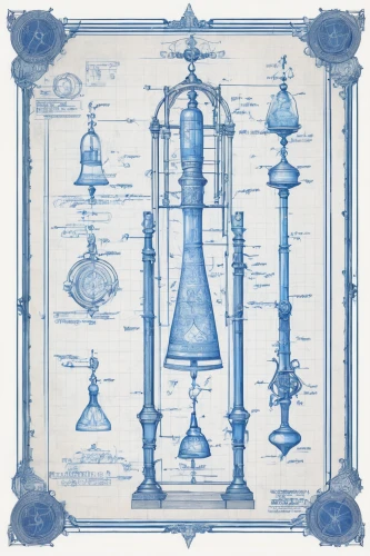 blueprint,medieval hourglass,blueprints,blue lamp,scientific instrument,oil lamp,candlesticks,islamic lamps,distillation,glass signs of the zodiac,perfume bottles,barograph,potions,gas lamp,kerosene lamp,graduated cylinder,column chart,measuring bell,lampions,digiscrap,Unique,Design,Blueprint