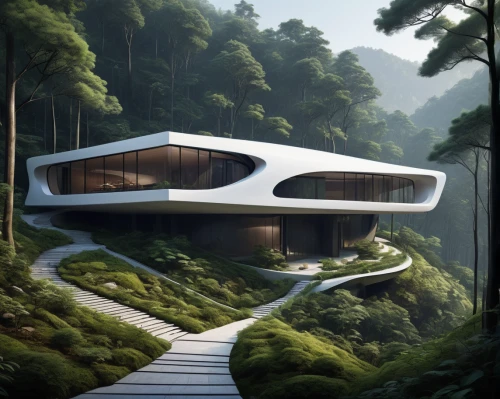 futuristic architecture,dunes house,house in the forest,futuristic landscape,house in the mountains,house in mountains,futuristic art museum,modern architecture,modern house,luxury property,cubic house,cube house,japanese architecture,beautiful home,asian architecture,frame house,chinese architecture,archidaily,tropical house,private house,Conceptual Art,Fantasy,Fantasy 10