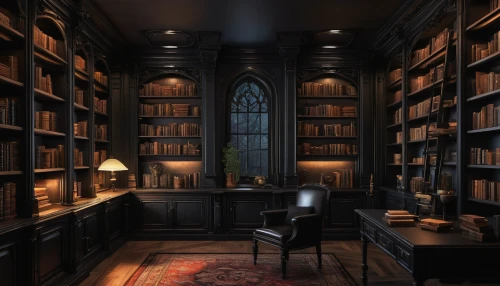 bookshelves,dark cabinetry,bookcase,reading room,bookshelf,celsus library,study room,apothecary,book wall,old library,armoire,dark cabinets,cabinetry,the books,shelves,shelving,library,bookshop,bibliology,bookworm,Illustration,Realistic Fantasy,Realistic Fantasy 27