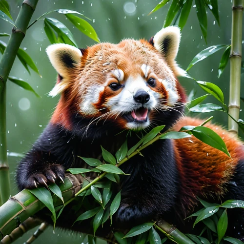 red panda,chinese panda,bamboo curtain,panda,hanging panda,panda face,bamboo,pandabear,lun,firefox,giant panda,pandas,oliang,panda bear,kawaii panda,cute animal,cub,mozilla,asian tiger,sumatra,Photography,General,Natural