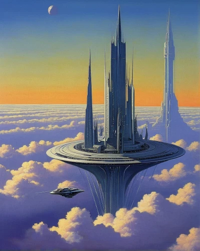 futuristic landscape,sky city,skycraper,skyscrapers,skyscraper,futuristic architecture,fantasy city,metropolis,the skyscraper,utopian,futuristic,sky space concept,sci-fi,sci - fi,citadel,cityscape,skyscraper town,scifi,sci fi,alien world,Conceptual Art,Sci-Fi,Sci-Fi 15